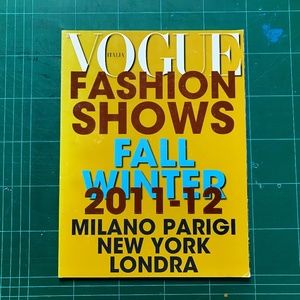 Vogue Italia Dossier FW2011 Runway magazine